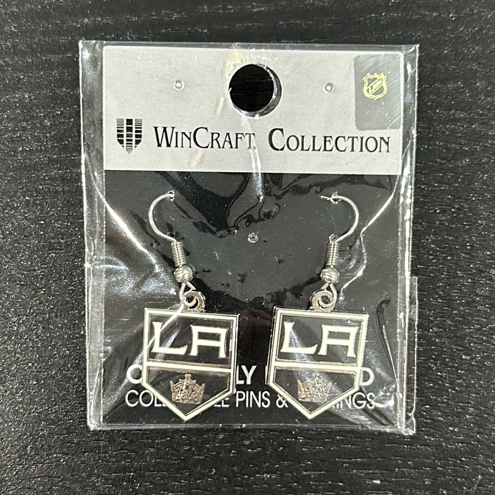 La Kings Nhl Hockey Earrings
